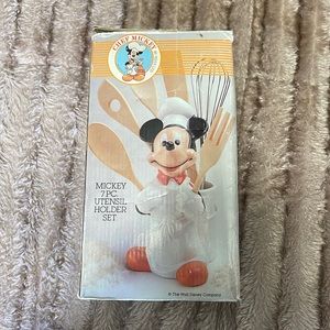 Disney Chef Mickey Mouse Ceramic Utensil Holder